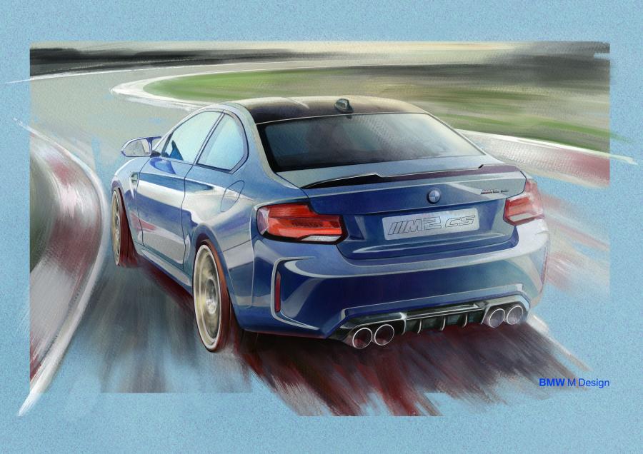 Эскиз BMW M2 CS (F87) 2019 года  (WW) (фото 82 из 89)
